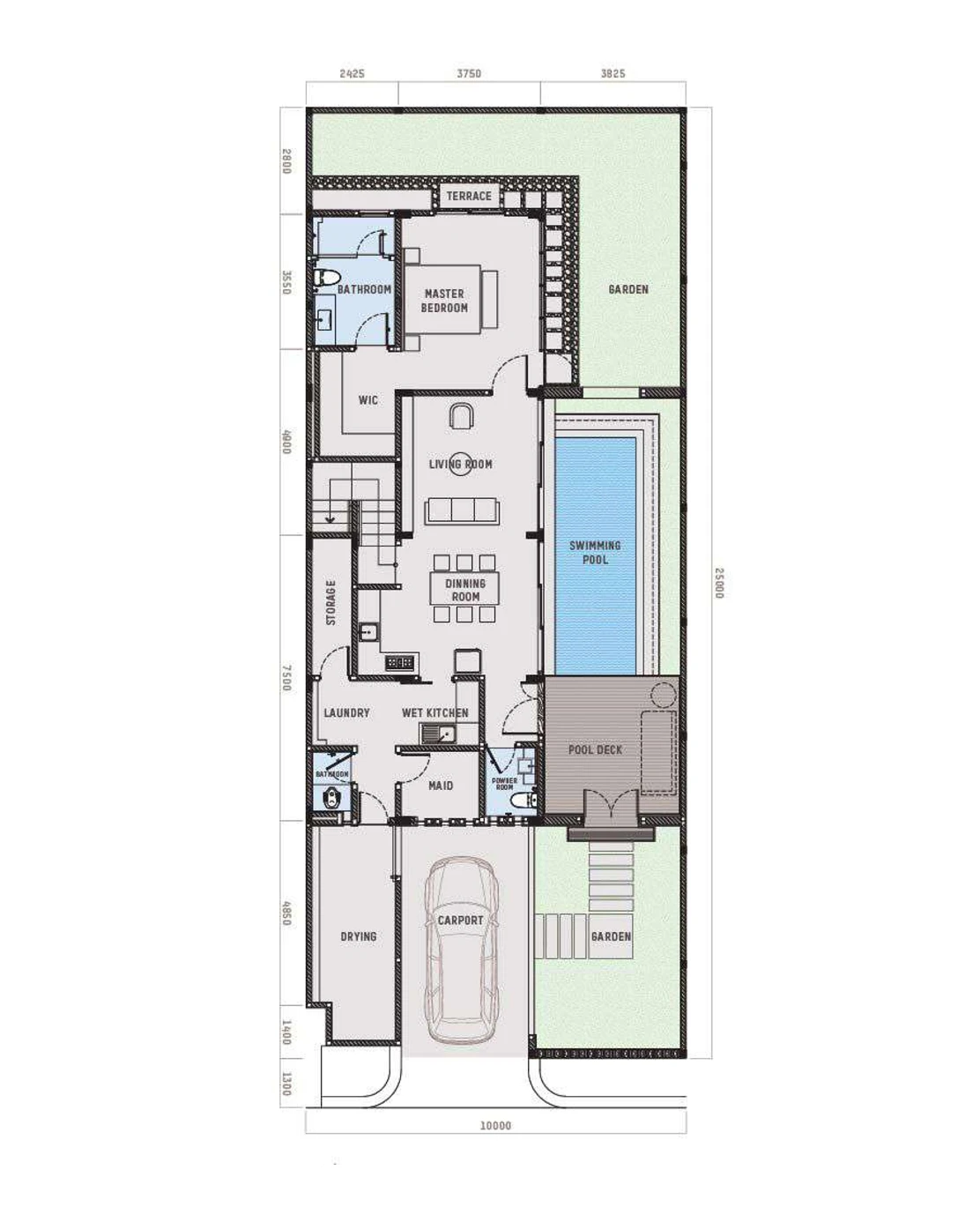 Ground Floor — Sanctuary Wellness Centre Pavilions
